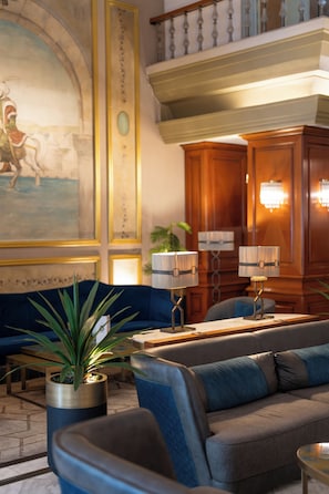 Sitzecke in der Lobby