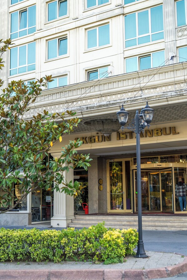 Entrée de l’hébergement