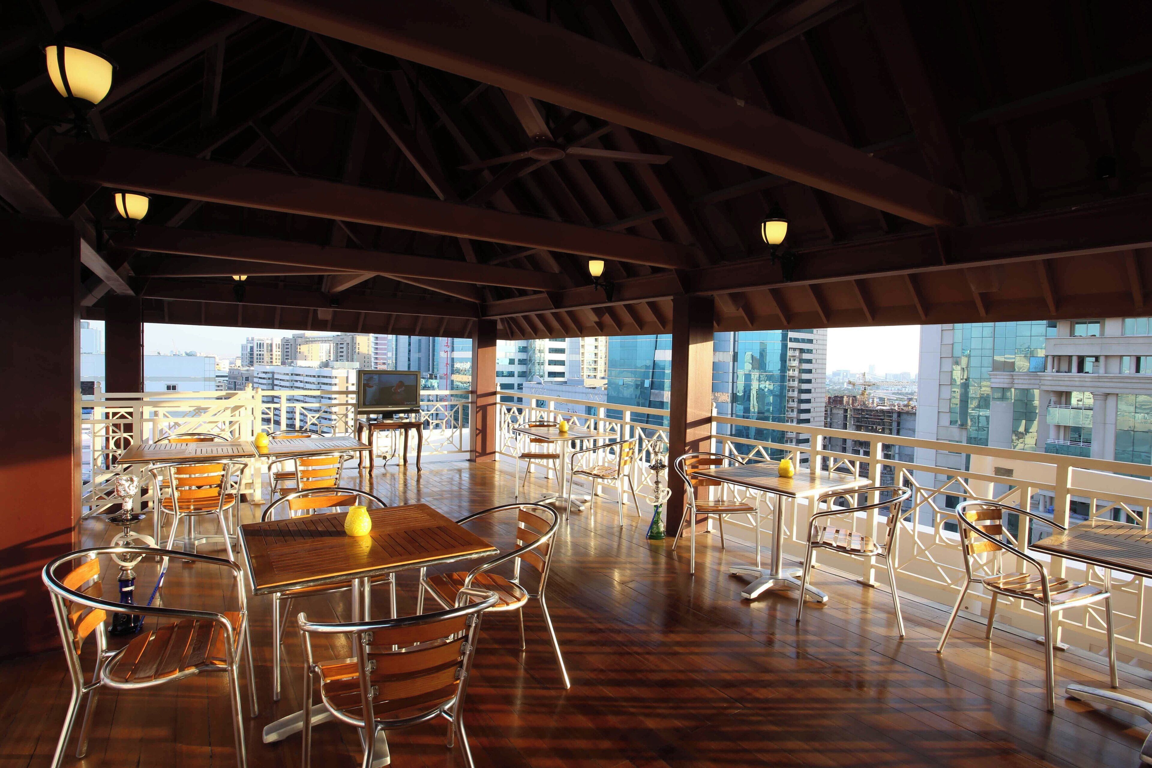 3 restaurants, breakfast, lunch, dinner served; middle eastern cuisine