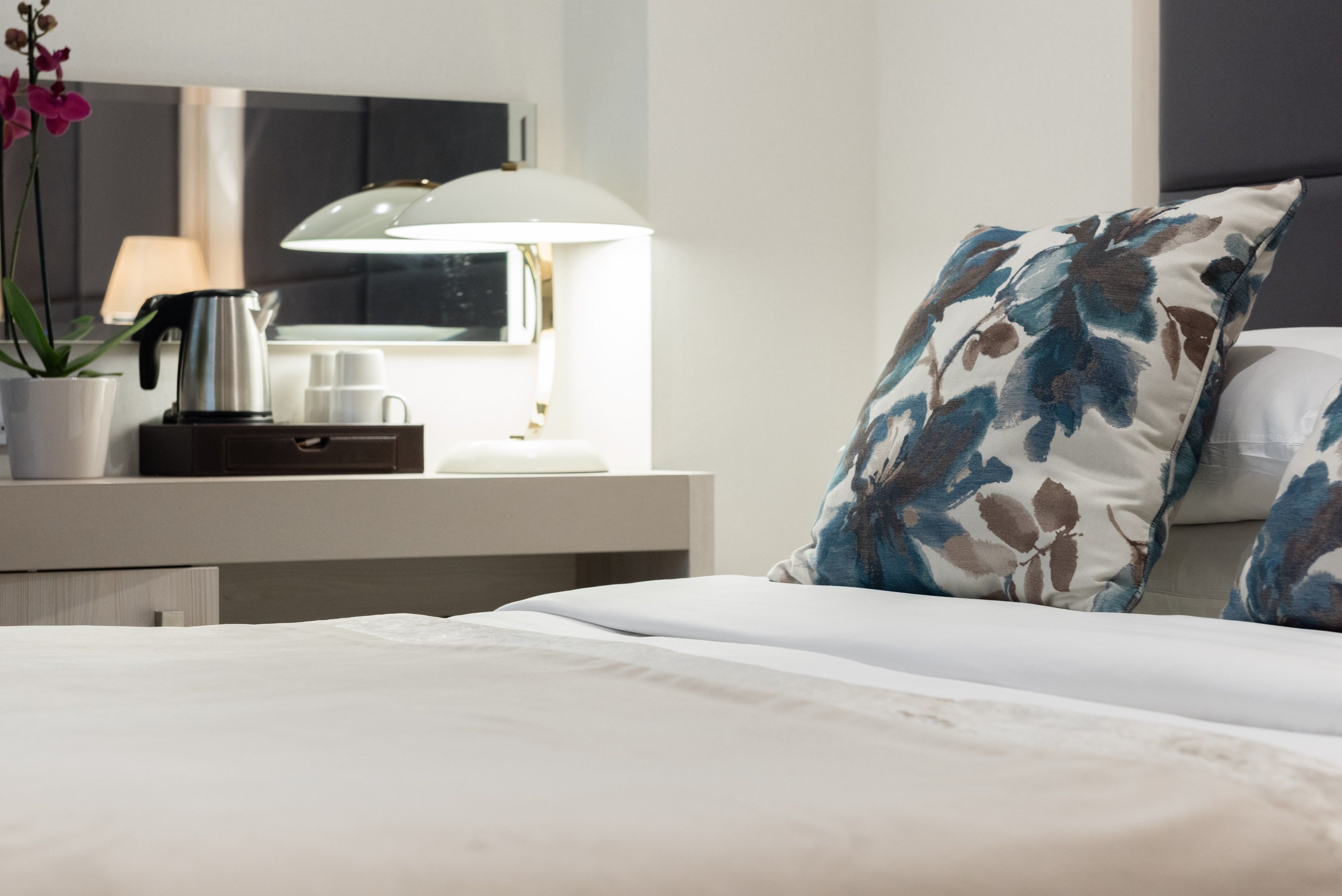 Hypo-allergenic bedding, in-room safe, iron/ironing board, free WiFi