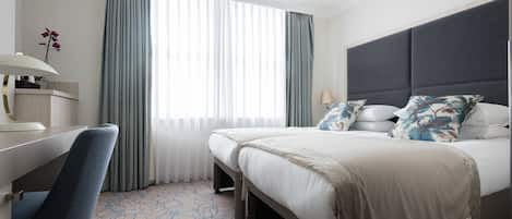 Executive Double Room | Hypo-allergenic bedding, in-room safe, iron/ironing board, free WiFi