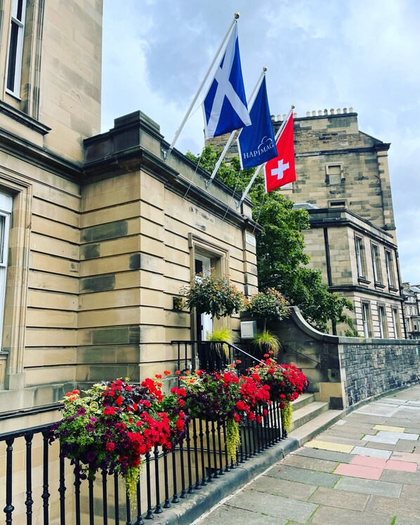 Façade de l’hébergement