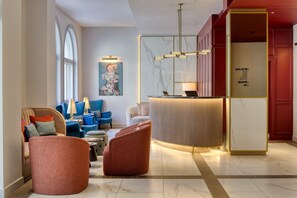 Sala de estar en el lobby