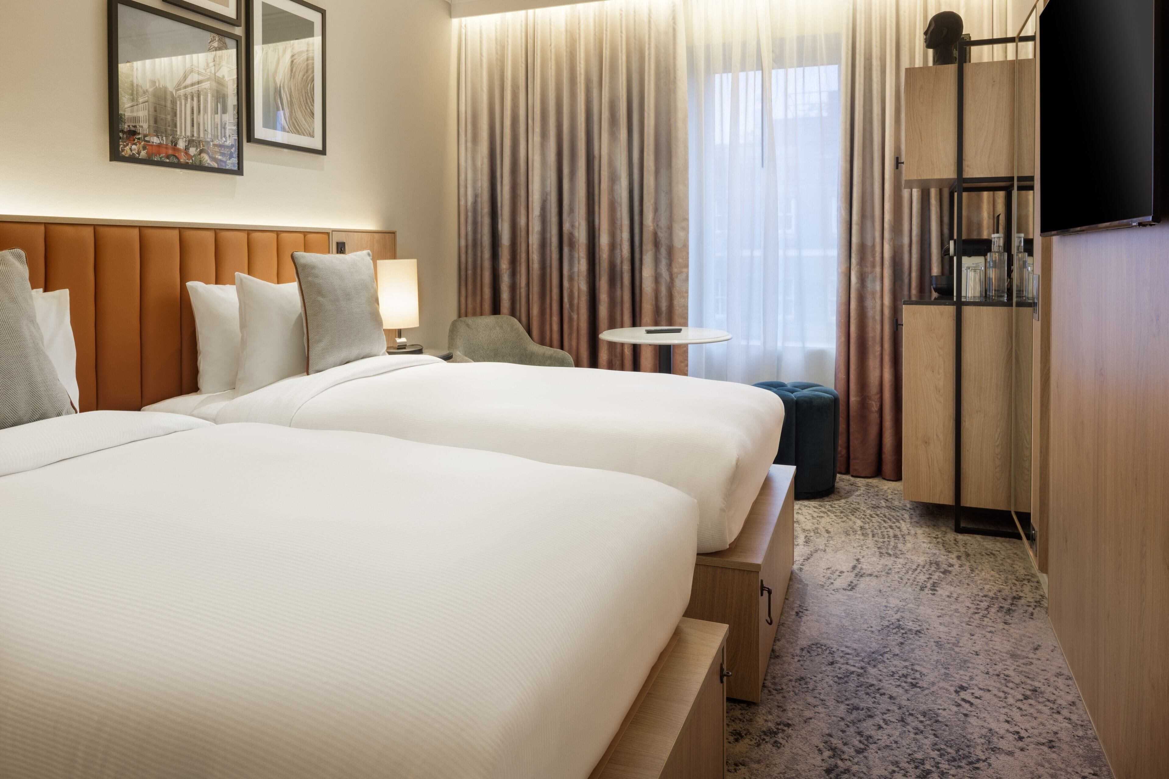Club Twin | Premium bedding, in-room safe, iron/ironing board, free WiFi