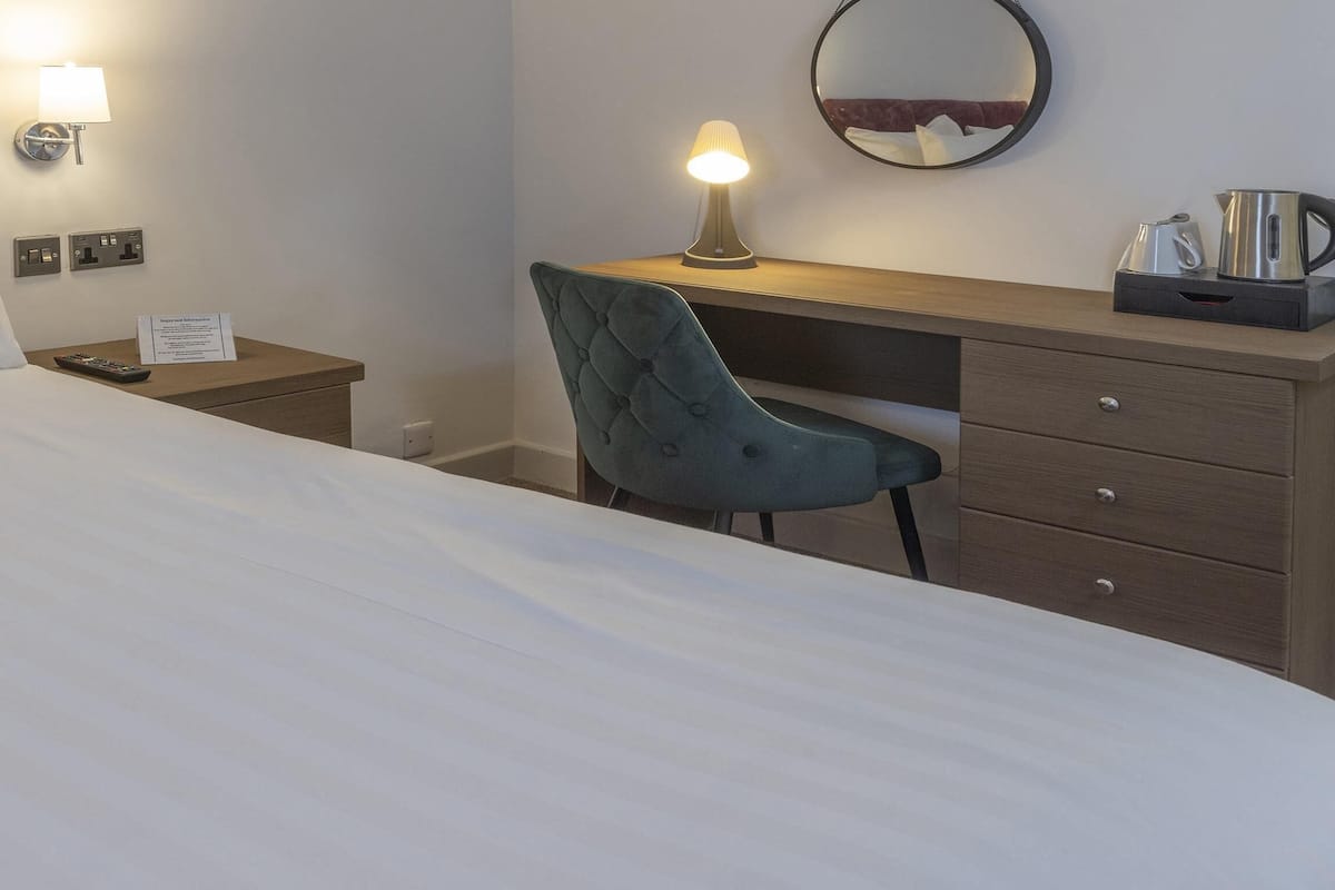 Desk, iron/ironing board, free WiFi, bed sheets