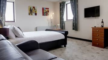 Desk, iron/ironing board, free WiFi, bed sheets