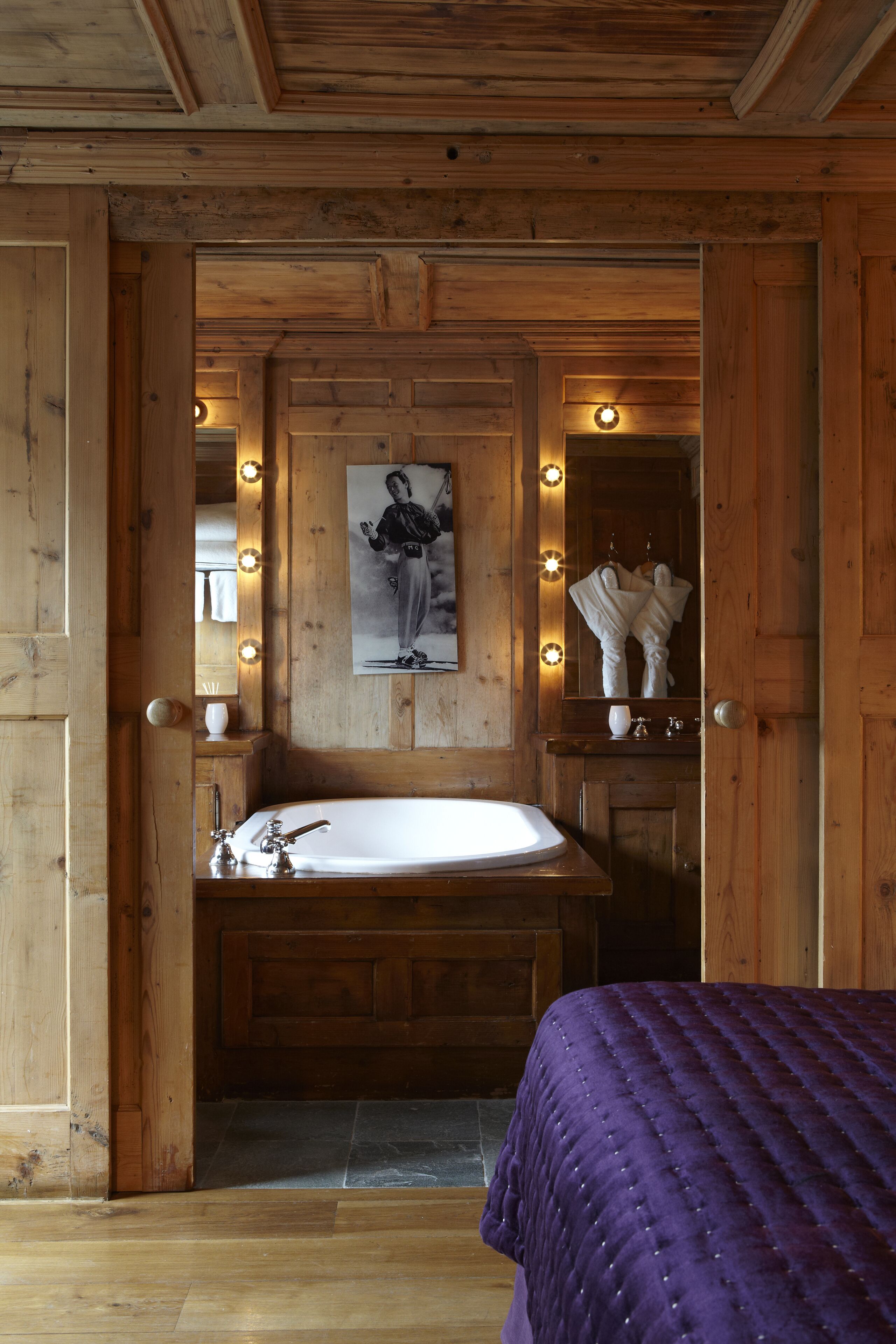 junior suite | bathroom | deep-soaking bathtub, designer toiletries, hair dryer, bathrobes