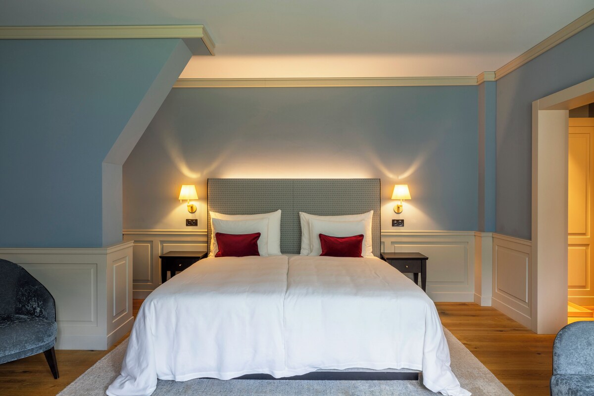 Quarto sênior | Roupas de cama antialérgicas, edredons de pluma