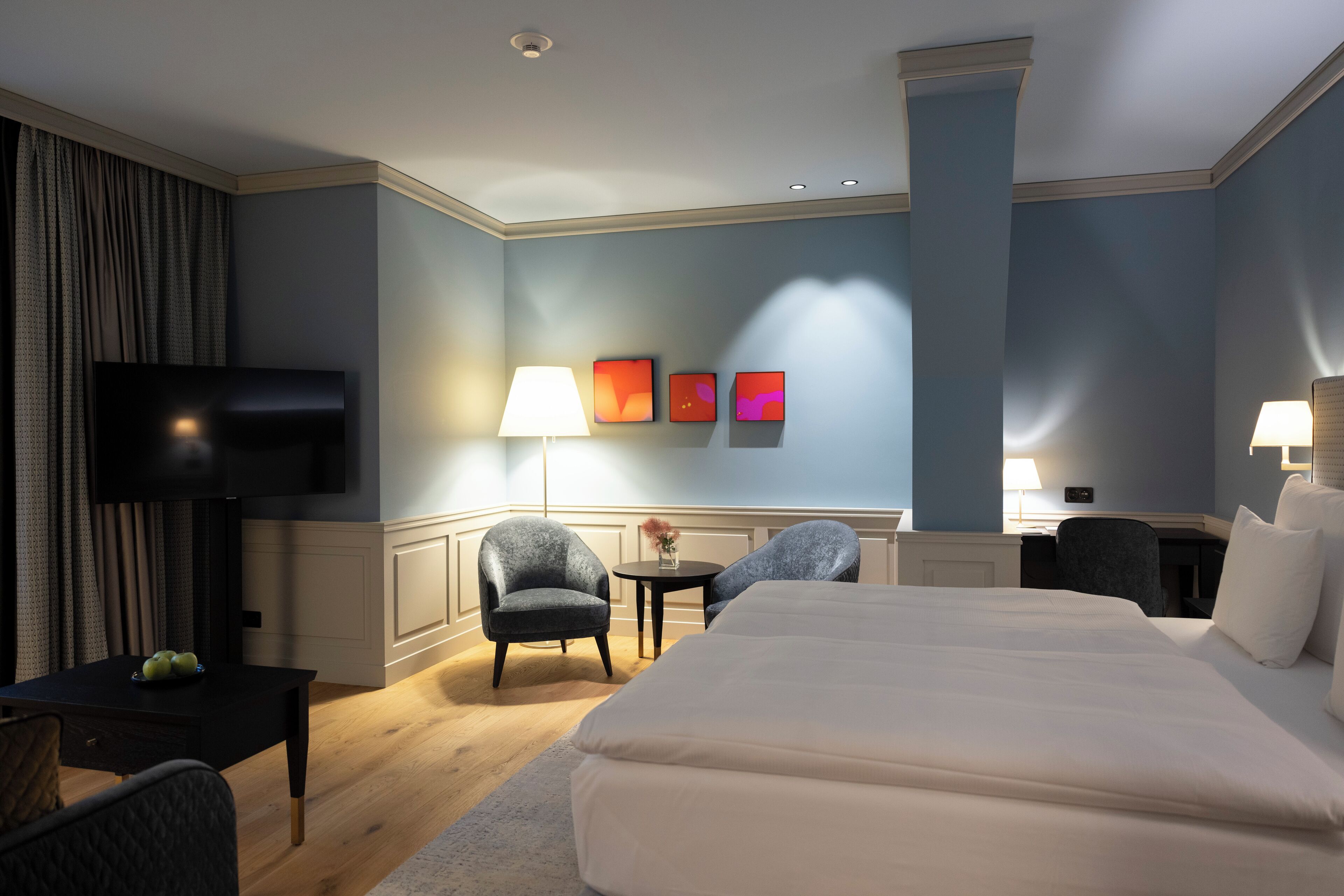 junior suite cresta | 1 bedroom, hypo-allergenic bedding, down duvets, free minibar