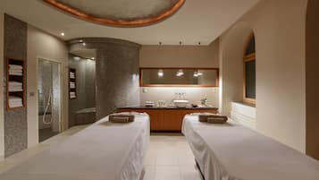 Sale per trattamenti di coppia, sauna, bagno turco