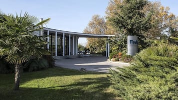 Entrada de la propiedad