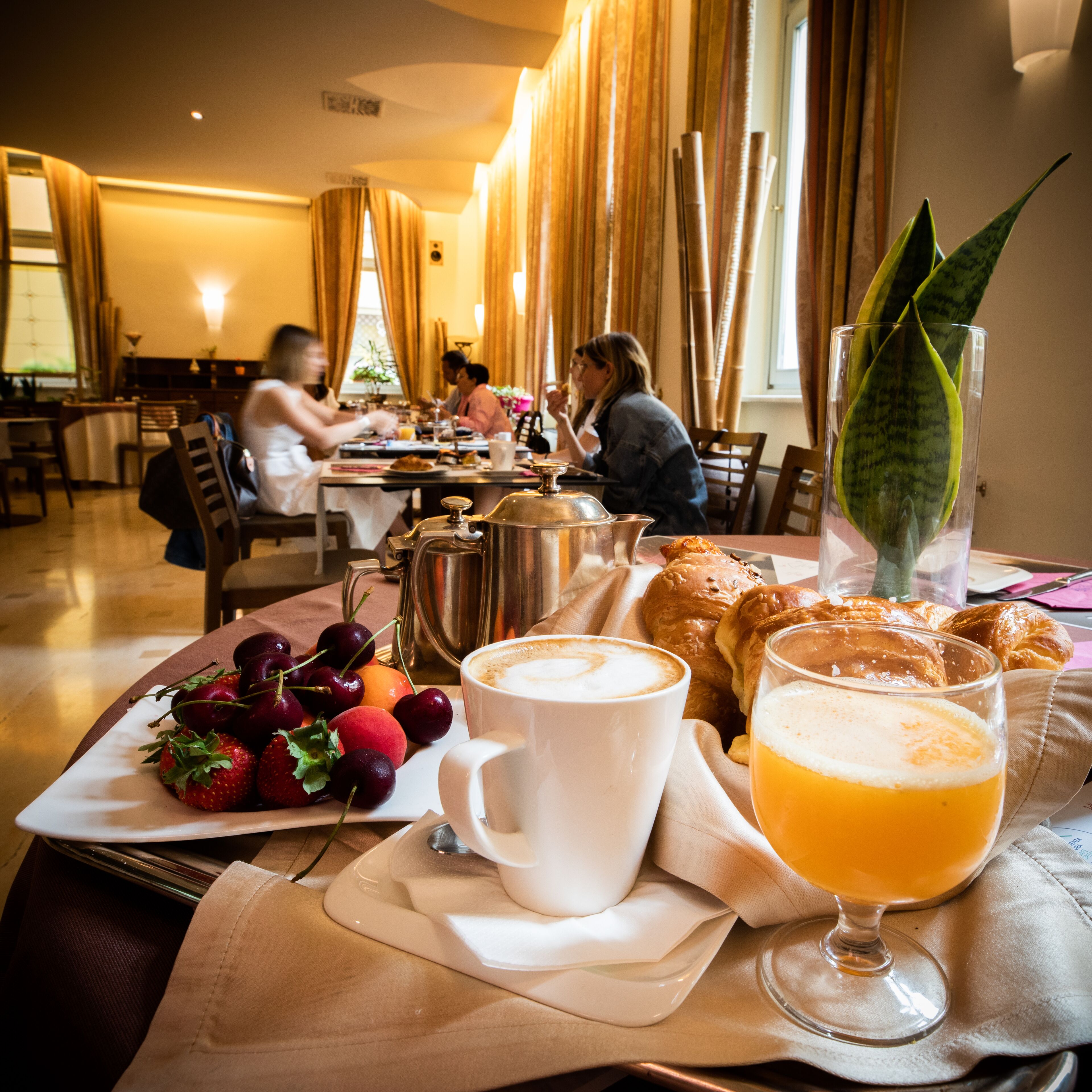 lunch and dinner served, local cuisine