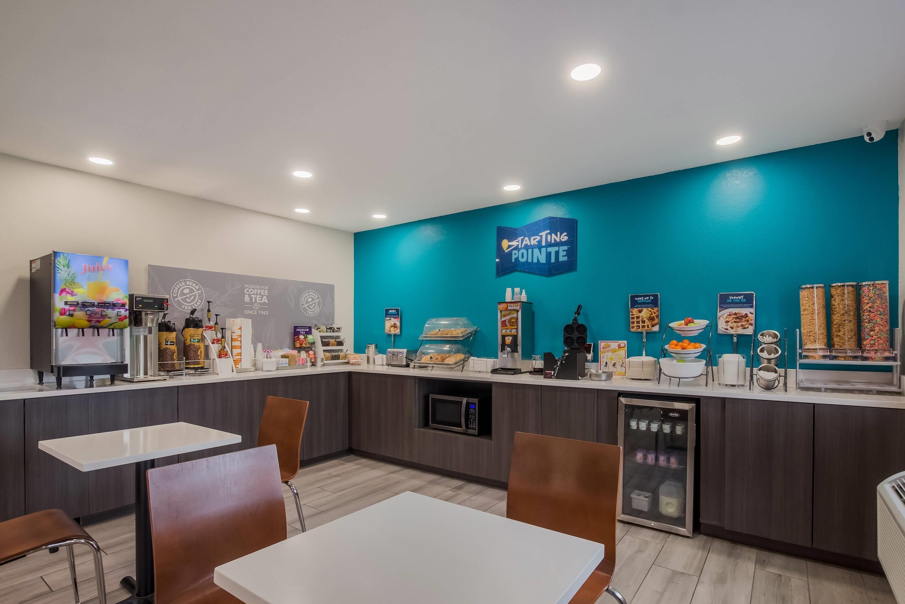 Colazione a buffet inclusa, servita tutte le mattine 
