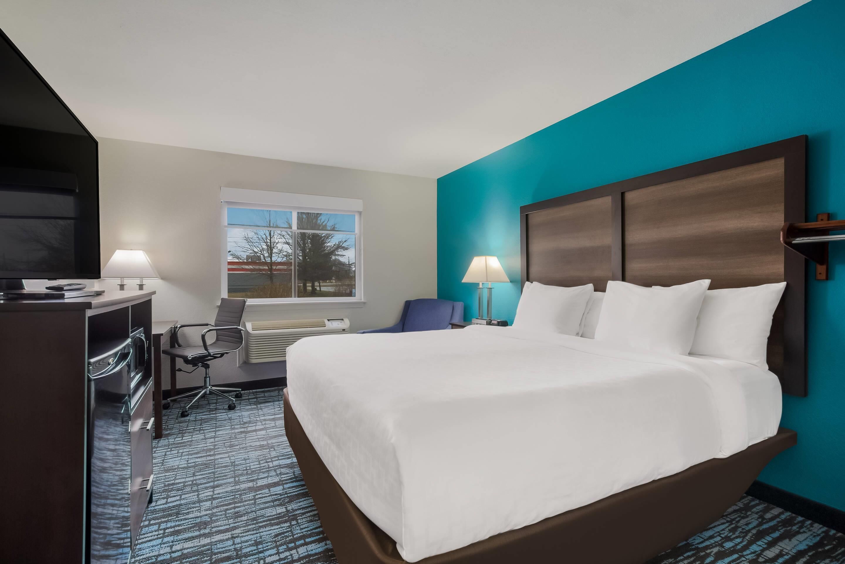 룸, 킹사이즈침대 1개, 장애인 지원, 금연 | 객실 내 금고, 책상, 다리미/다리미판, 무료 유아용 침대