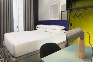 Standard Double Room | Down comforters, Select Comfort beds, in-room safe, desk