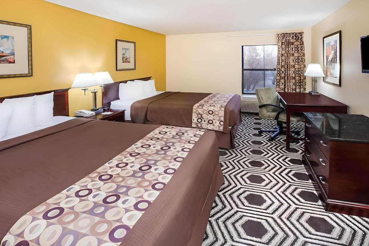 Standard Room, 2 Queen Beds, Non Smoking | 1 bedroom, in-room safe, individually decorated, individually furnished