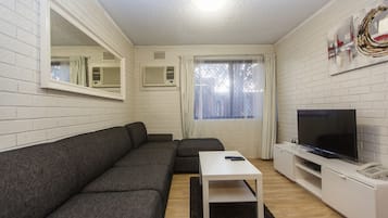 Televisión de 40 pulgadas con canales por cable y reproductor de DVD