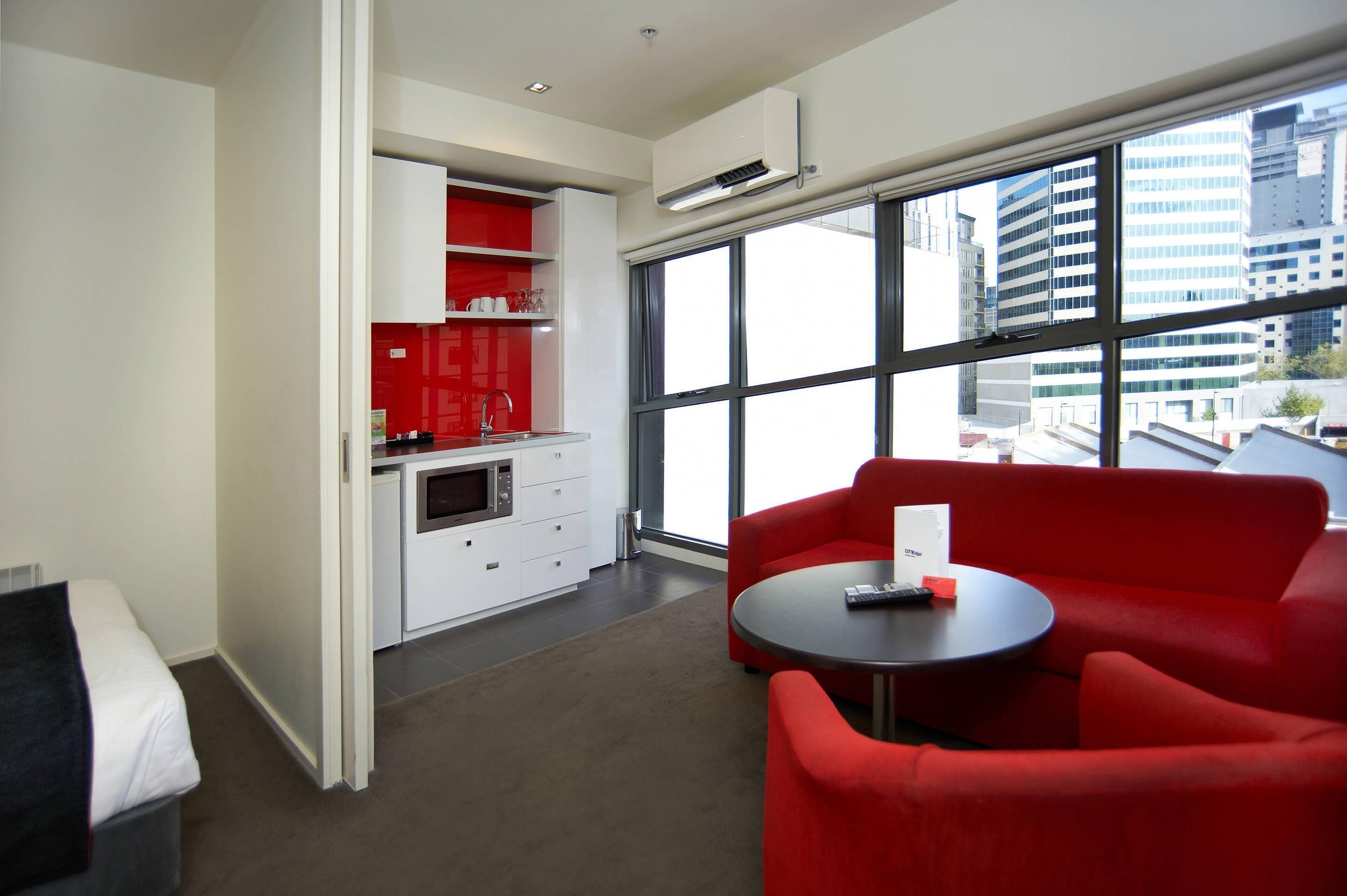 One Bedroom Apartment with Sofa Bed, Balcony, City View | Iron/ironing board, free WiFi, bed sheets