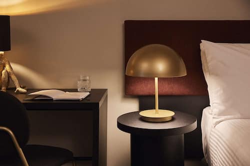 In-room safe, desk, laptop workspace, blackout drapes