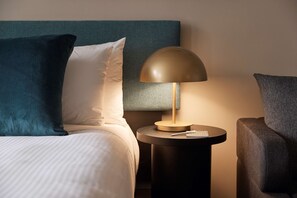 In-room safe, desk, laptop workspace, blackout drapes