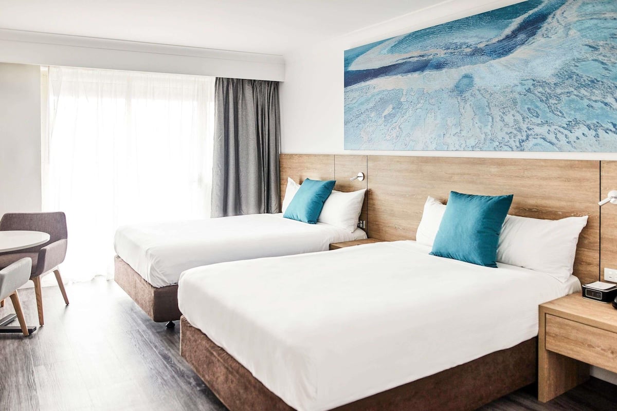 Superior Double Room, 2 Double Beds | In-room safe, laptop workspace, iron/ironing board, cribs (free)