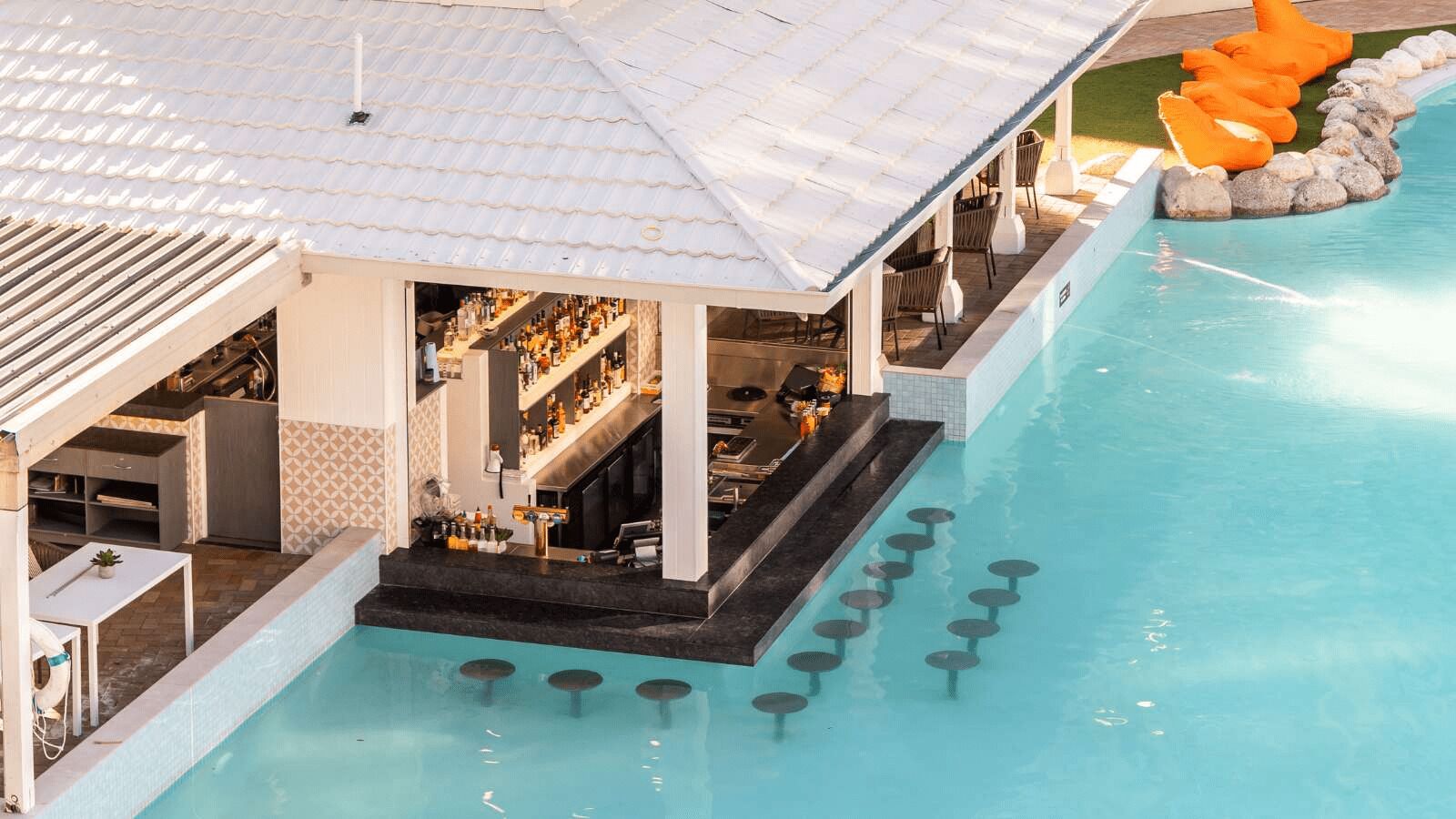 poolside bar