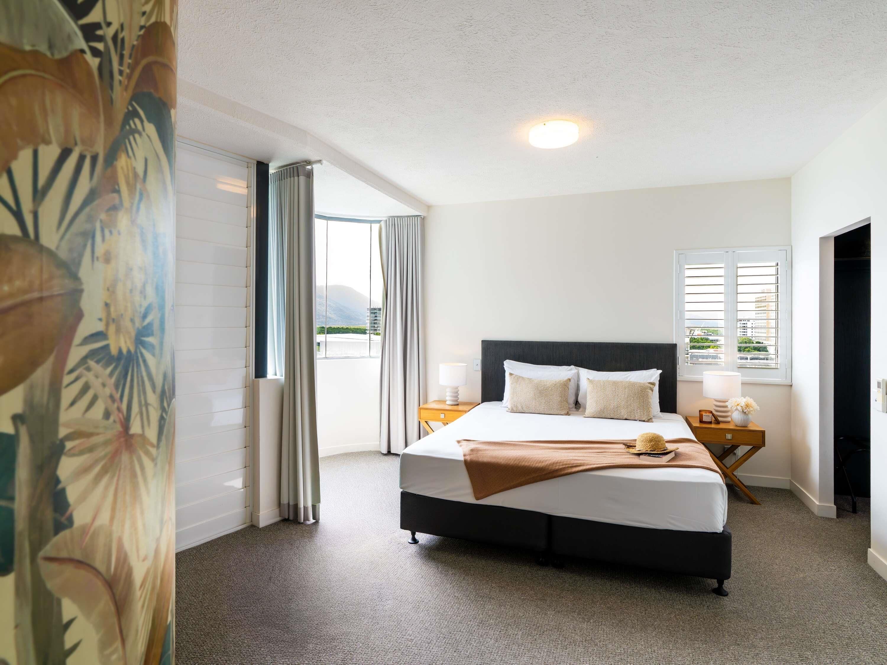 公寓, 3 间卧室 (Ocean) | 熨斗/熨衣板、婴儿床、收费 WiFi、床单