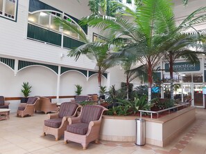 Interior entrance