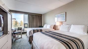 Desk, blackout drapes, free WiFi, bed sheets