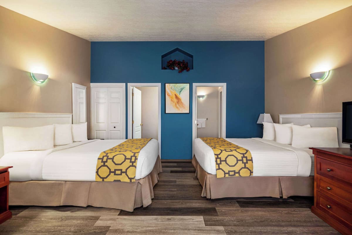 Suite, 2 Queen Beds, Non Smoking | Iron/ironing board, free WiFi