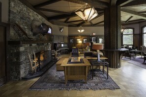 Sala de estar en el lobby