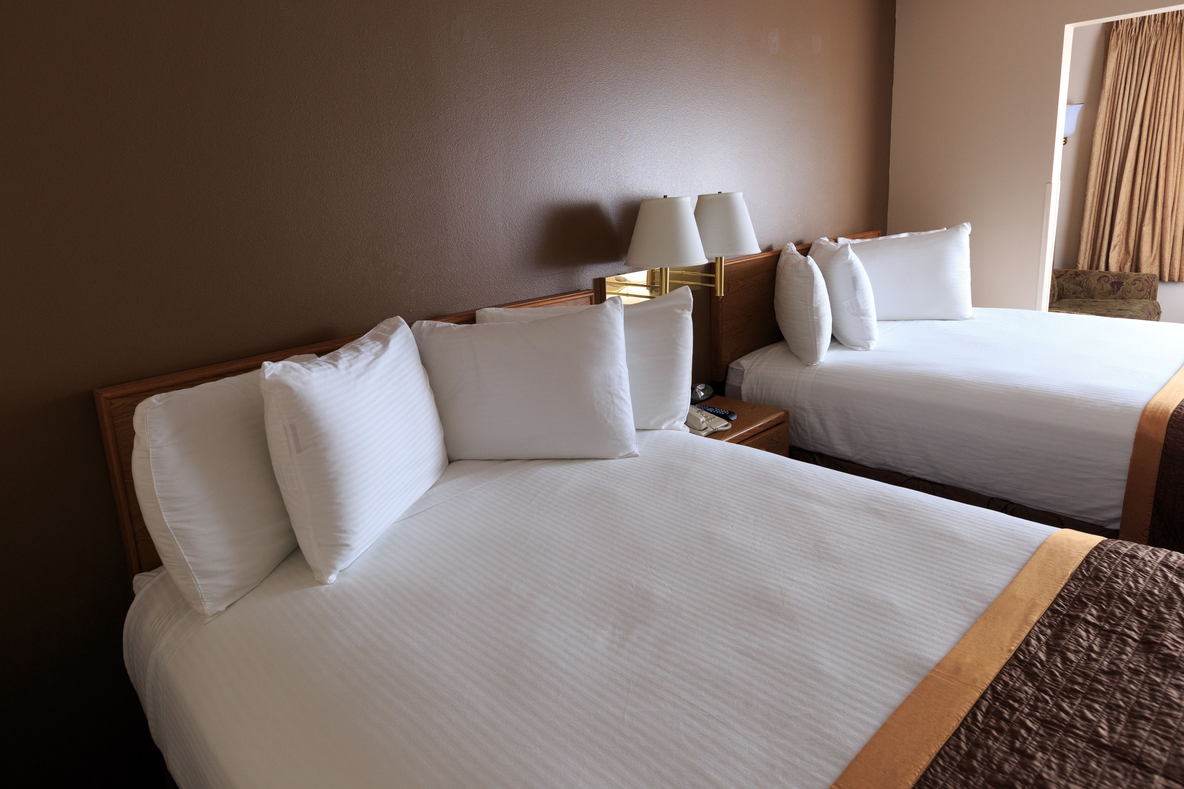superior room, multiple beds | desk, laptop workspace, blackout curtains, iron/ironing board