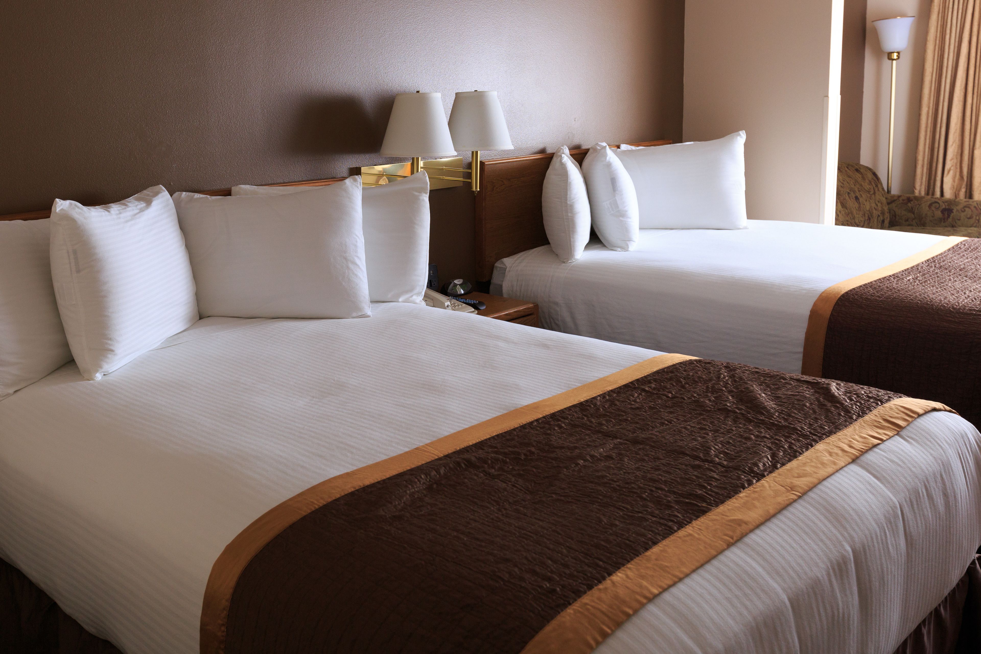 superior room, multiple beds | desk, laptop workspace, blackout curtains, iron/ironing board