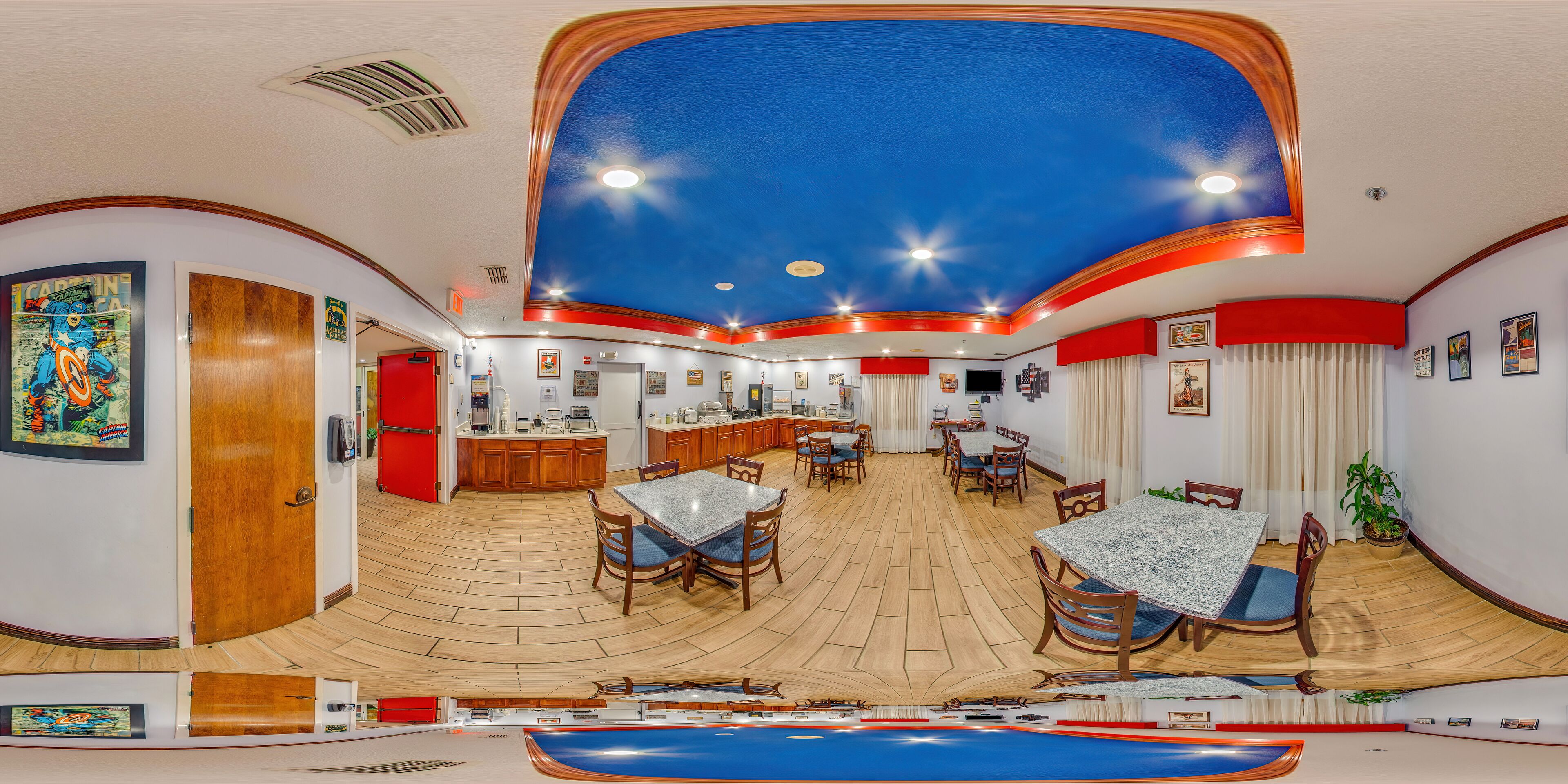 Desayuno completo incluido los fines de semana