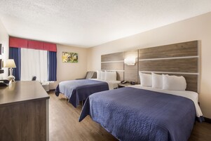 Habitación estándar doble, 2 camas de matrimonio, no fumadores | Vistas desde la habitación