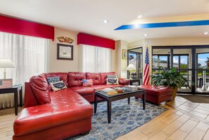 Lobby sitting area