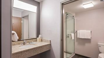 Free toiletries, hair dryer, towels, soap