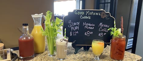 Free daily full breakfast