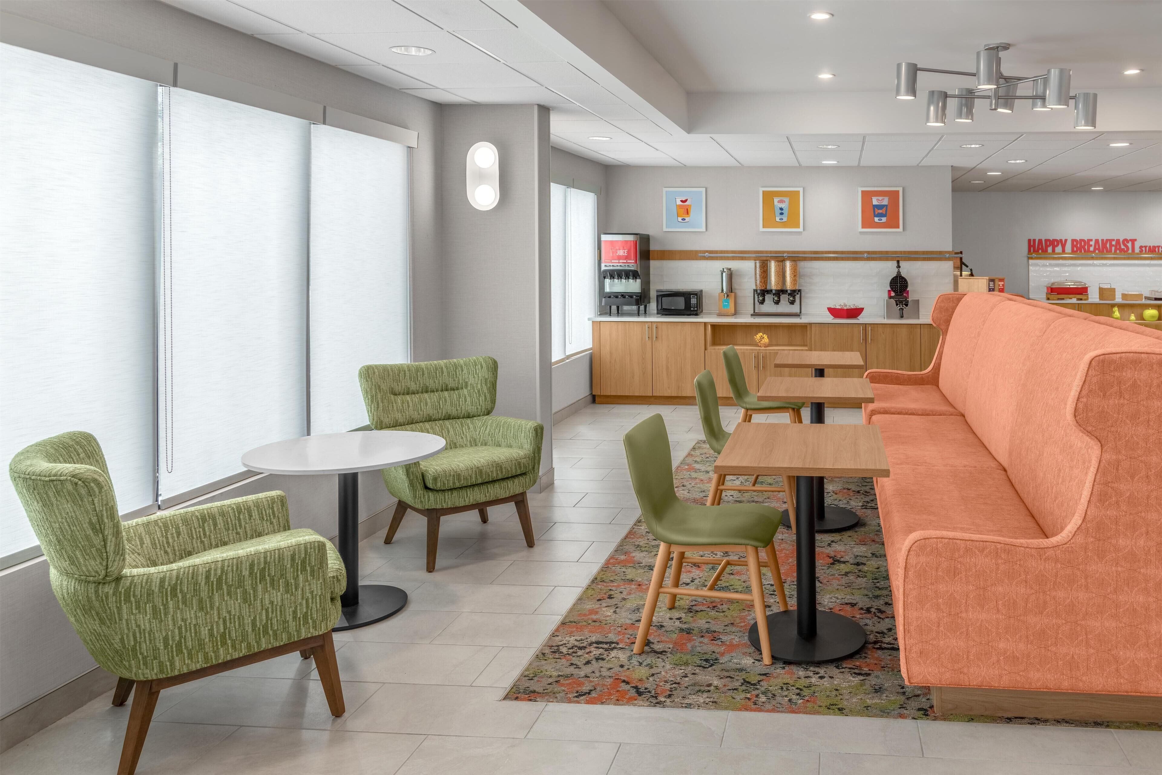 Desayuno para llevar incluido todos los días 