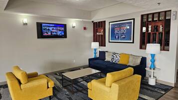 Sala de estar en el lobby