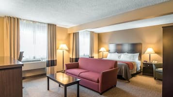 Standard Room, 1 King Bed with Sofa bed, Non Smoking | Iron/ironing board, free cribs/infant beds, free rollaway beds