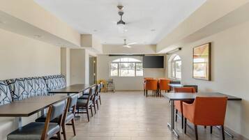 Free buffet breakfast