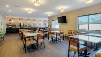 Free buffet breakfast