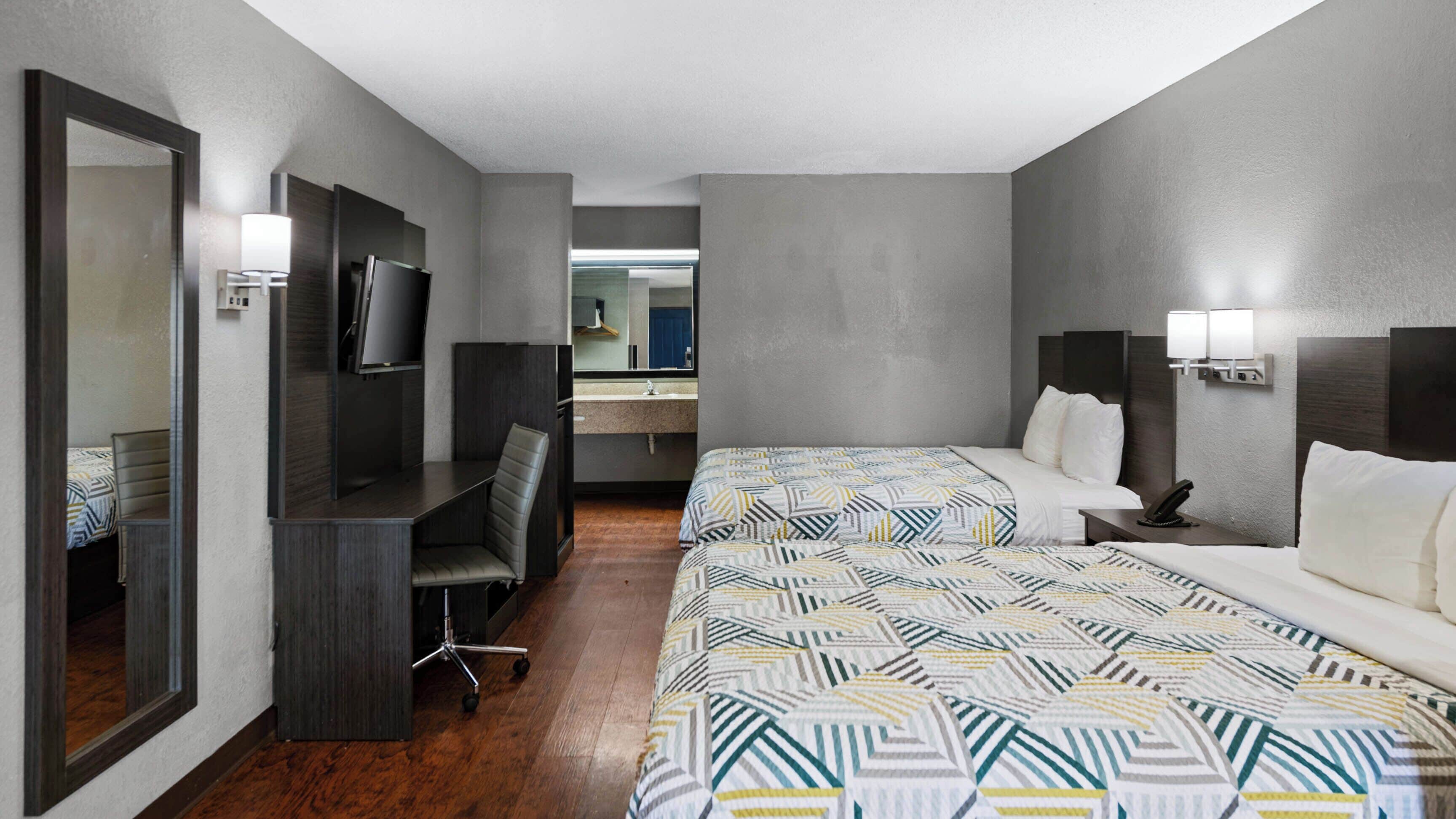 Skrivebord, strygejern/strygebræt, gratis Wi-Fi, sengetøj