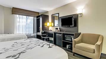 Standard Double Room, 2 Double Beds, Non Smoking