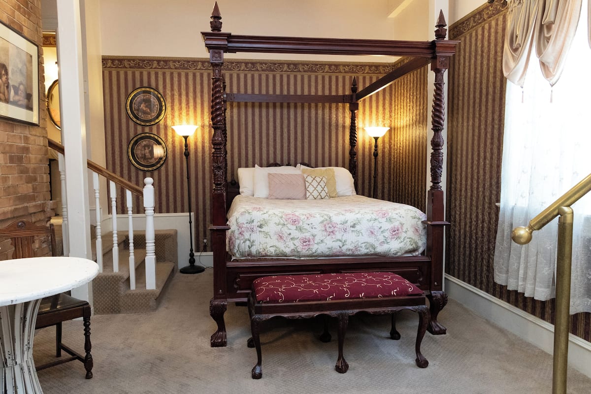 Winter Dream, First Floor | 1 soveværelse, premium-sengetøj, skrivebord, strygejern/strygebræt