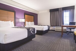 Deluxe Room, 2 Double Beds, Non Smoking | Premium bedding, desk, blackout drapes, iron/ironing board