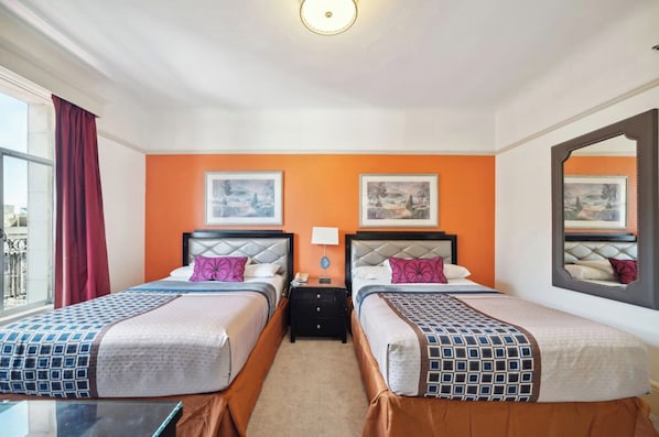 Room, 2 Double Beds | Desk, iron/ironing board, free WiFi, bed sheets