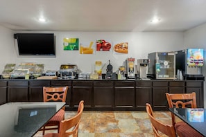 Free daily full breakfast