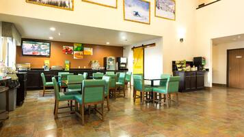 Free daily full breakfast